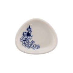 Mini dipping bowl Haru - The harmonious blue and white collection is an ode to Tove Jansson’s life and work. The design is inspired by the soft, tactile forms of the rocky island of Klovharun, where Tove spent ...