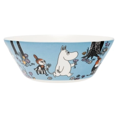 Bowl 15cm Friends Forever 80 - The Friends Forever ceramics capture the unconventional friendship of Snufkin, Moomintroll, and Little ... Snufkin is a wise philosopher, Moomintroll a kind and caring friend, and Little My a ...