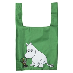 Foldable ecobag Moomintroll - Carry your essentials in style and show off your love for Moomins wherever you go! This versatile green bag, featuring Moomintroll, is perfect for any adventure and easily folds into a ...