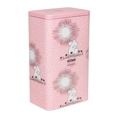Coffee tin 19,2cm Love - Add a little joy to your coffee moments with a beautiful pink Moomin coffee tin, illustrated with the ... The two like to play and spend time together, but their relationship is also romantic.