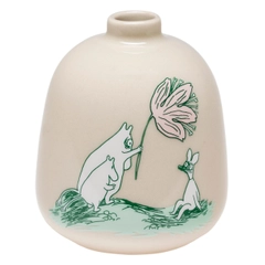Vase 83mm Wildflower recirculated ceramics - Add a touch of Moomin magic to your home with a beautiful vase, crafted from recirculated ceramics. The design is inspired by Tove Jansson’s first Moomin tale 'The Moomins and the Great ...