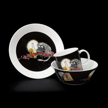 Moomin bowl 15cm Ancestor black