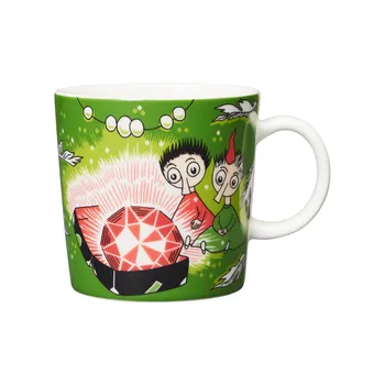 Moomin mug 0,3L Thingumy and Bob green