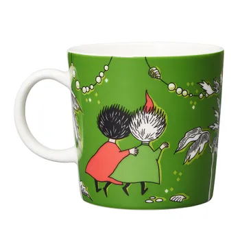 Moomin mug 0,3L Thingumy and Bob green