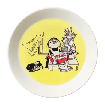 Moomin plate 19cm Misabel yellow