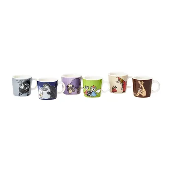 Moomin minimug set 6 pcs 2nd classics