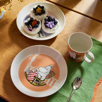 Moomin plate 19cm Moominmamma marmelade