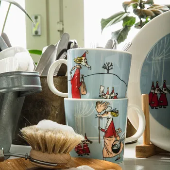 Moomin mug 0,3L Fillyjonk grey