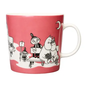 Moomin mug 0,4L rose