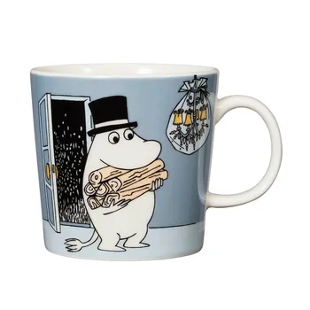 Moomin mug 0,3L Moominpappa grey