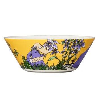 Moomin bowl 15cm Hemulen yellow