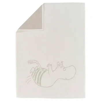 Moomin hand towel 50x70cm Moomintroll white