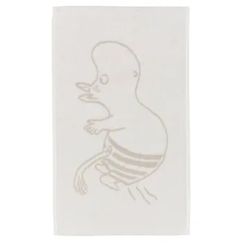 Moomin hand towel 30x50cm Moomintroll white